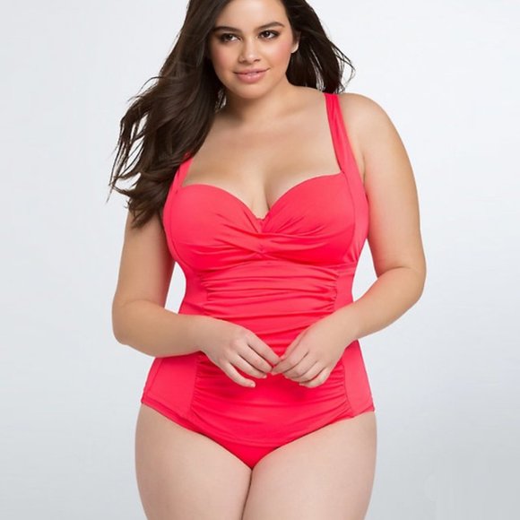torrid Other - torrid neon push up one piece swimsuit